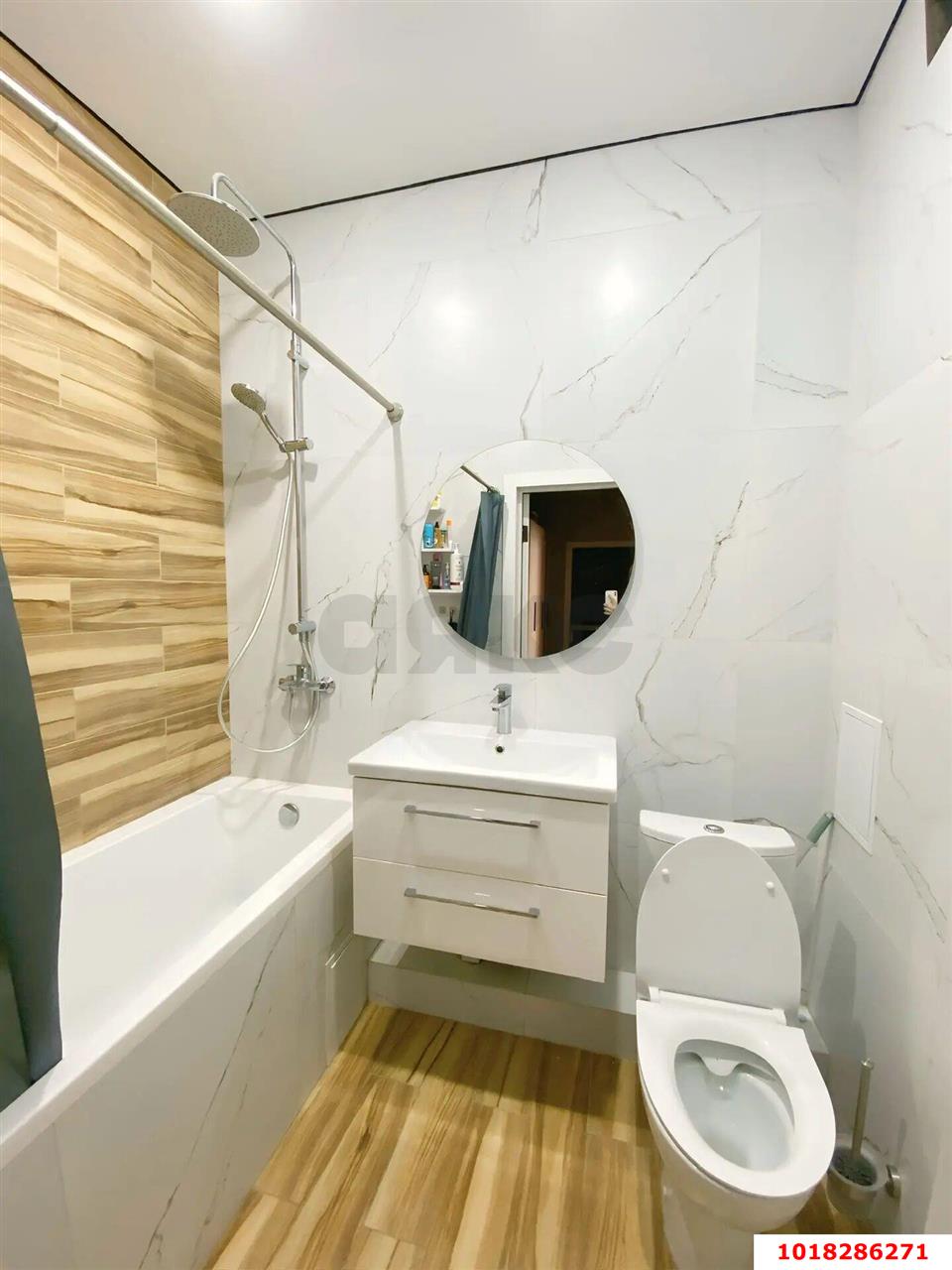 Фото №7: 2-комнатная квартира <span class="whitespace-nowrap">58 м²</span>, <span class="whitespace-nowrap">11/16 эт.</span> - Краснодар, Прикубанский внутригородской округ, мкр. ЖК Хорошая Погода, ул. Кирилла Россинского, 3/1