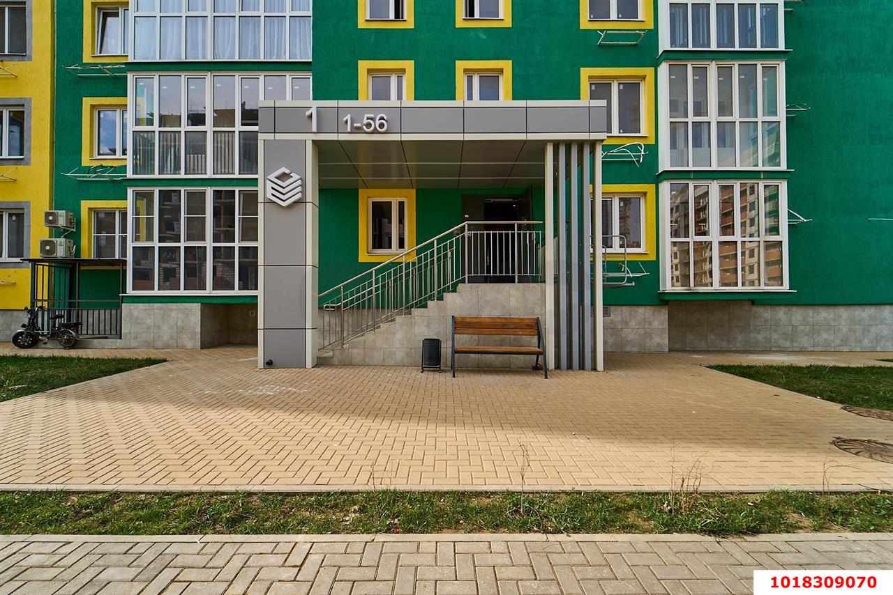 Фото №4: Студия <span class="whitespace-nowrap">24 м²</span>, <span class="whitespace-nowrap">3/8 эт.</span> - Краснодар, Прикубанский внутригородской округ, мкр. жилой комплекс Европа-Сити, ул. Античная, 4