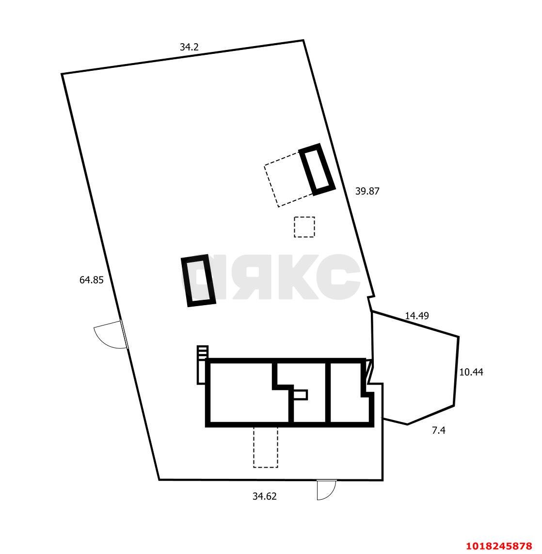 Фото №5: Дом <span class="whitespace-nowrap">103 м²</span> <span class="whitespace-nowrap">+ 27 сот.</span>, <span class="whitespace-nowrap">1 эт.</span> - Шабановское, ул. Петровского, 9