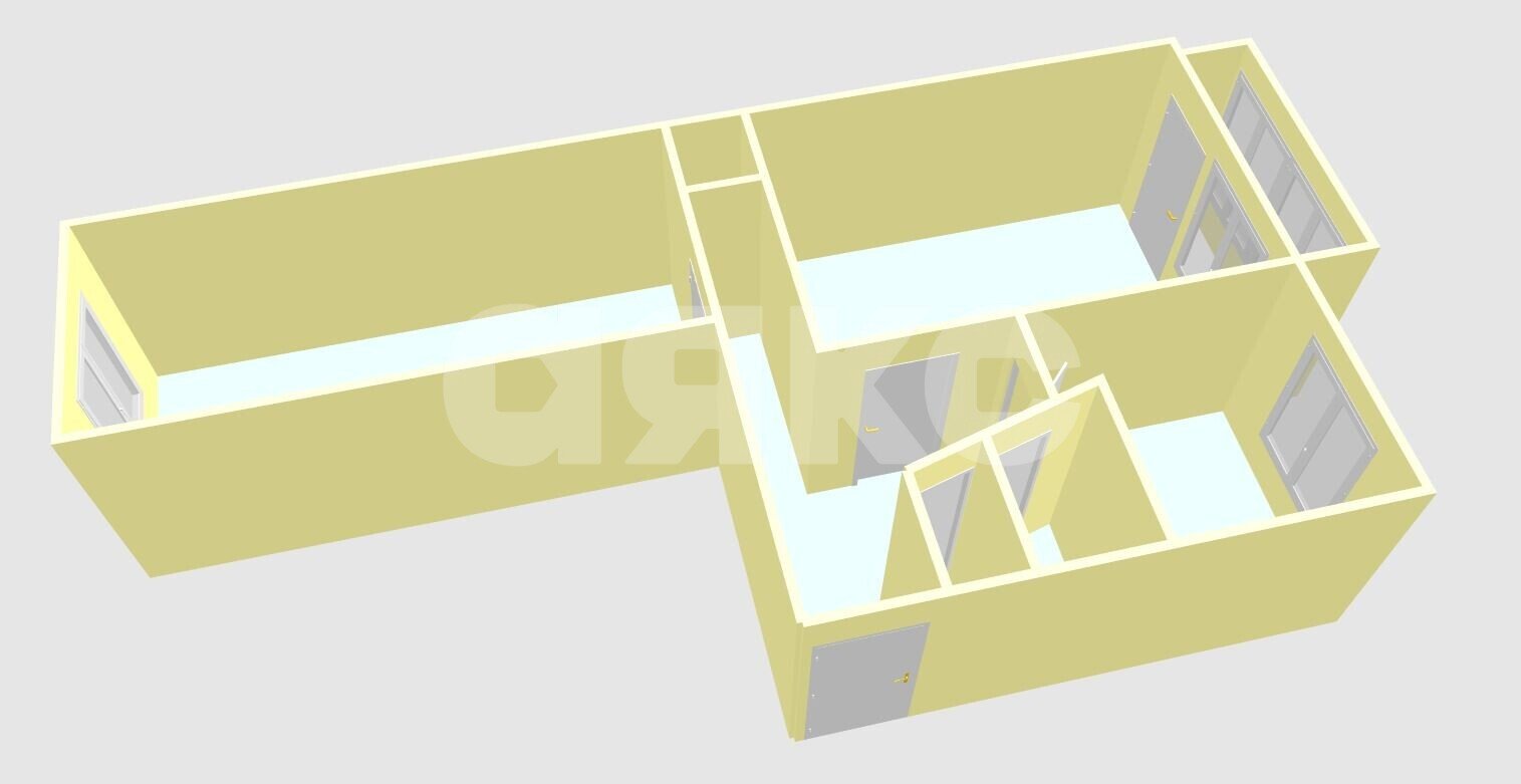 Фото №25: 2-комнатная квартира <span class="whitespace-nowrap">44 м²</span>, <span class="whitespace-nowrap">5/5 эт.</span> - Анапа, ул. Ленина, 68А