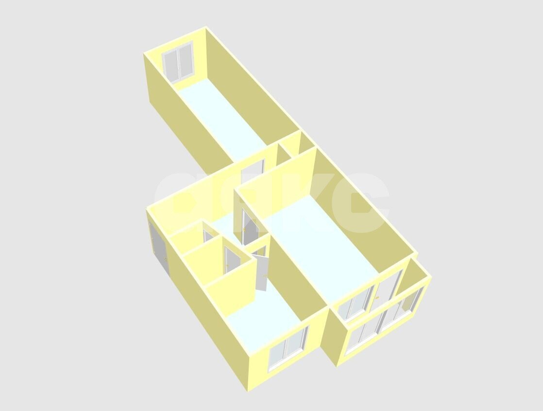 Фото №26: 2-комнатная квартира <span class="whitespace-nowrap">44 м²</span>, <span class="whitespace-nowrap">5/5 эт.</span> - Анапа, ул. Ленина, 68А