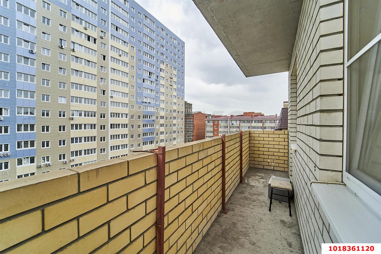 Фото №13: 1-комнатная квартира <span class="whitespace-nowrap">40 м²</span>, <span class="whitespace-nowrap">6/18 эт.</span> - Краснодар, Прикубанский внутригородской округ, ЖК Парус, мкр. Музыкальный, ул. имени Сергея Есенина, 110к1