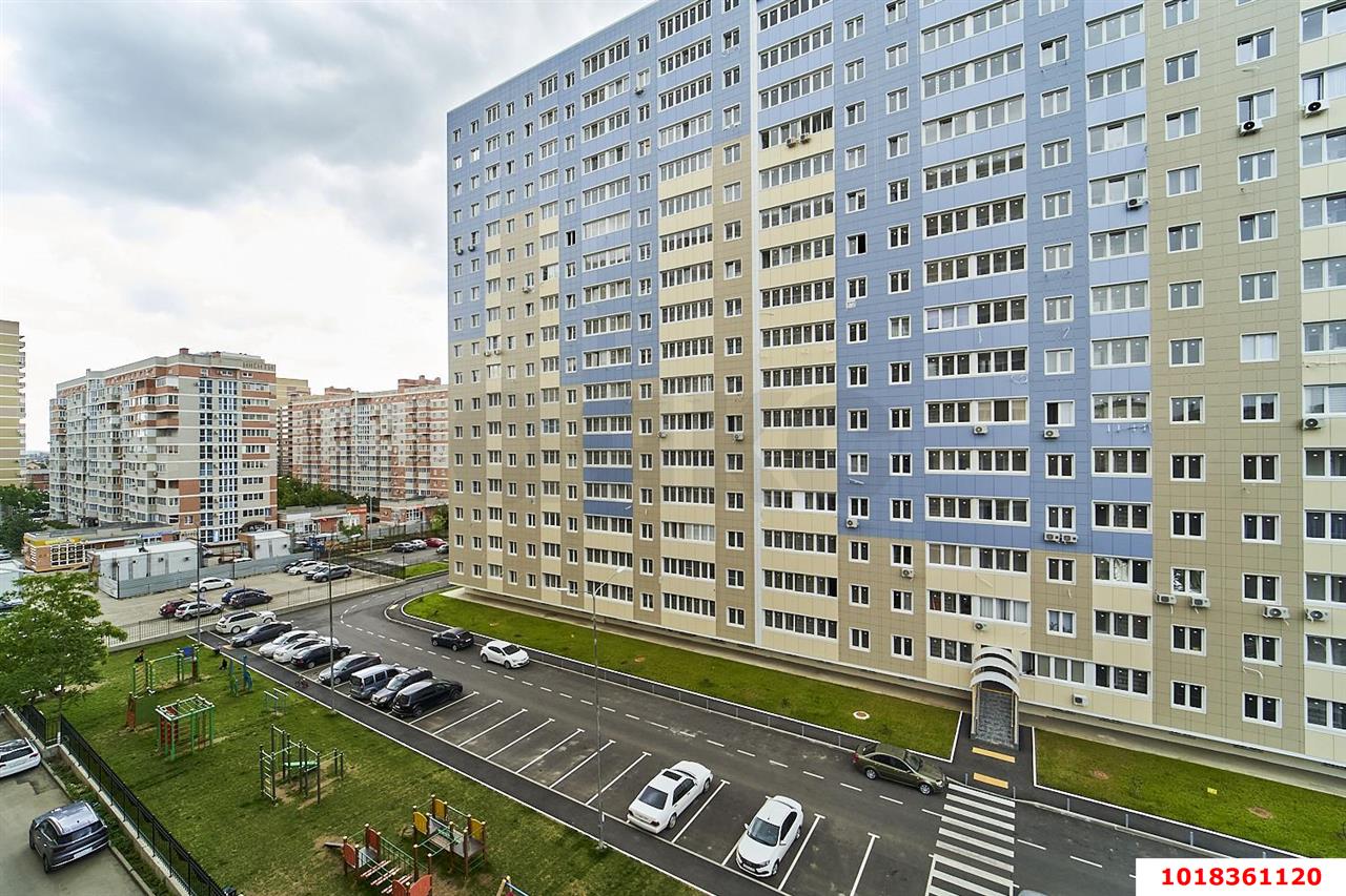 Фото №12: 1-комнатная квартира <span class="whitespace-nowrap">40 м²</span>, <span class="whitespace-nowrap">6/18 эт.</span> - Краснодар, Прикубанский внутригородской округ, ЖК Парус, мкр. Музыкальный, ул. имени Сергея Есенина, 110к1