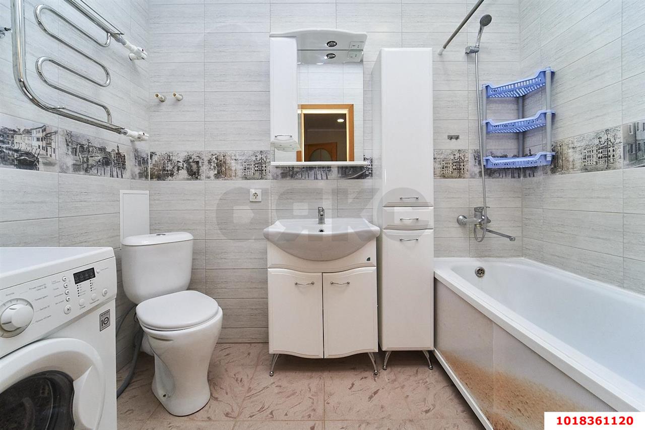 Фото №8: 1-комнатная квартира <span class="whitespace-nowrap">40 м²</span>, <span class="whitespace-nowrap">6/18 эт.</span> - Краснодар, Прикубанский внутригородской округ, ЖК Парус, мкр. Музыкальный, ул. имени Сергея Есенина, 110к1