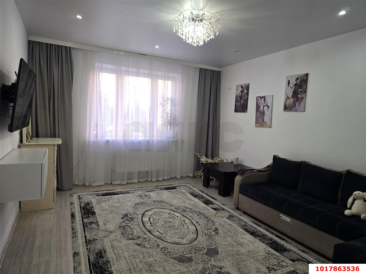 Фото №5: 2-комнатная квартира <span class="whitespace-nowrap">70 м²</span>, <span class="whitespace-nowrap">2/18 эт.</span> - Краснодар, Прикубанский внутригородской округ, Панорама, мкр. ЖК Керченский, ул. им. Героя Сарабеева В.И., 3
