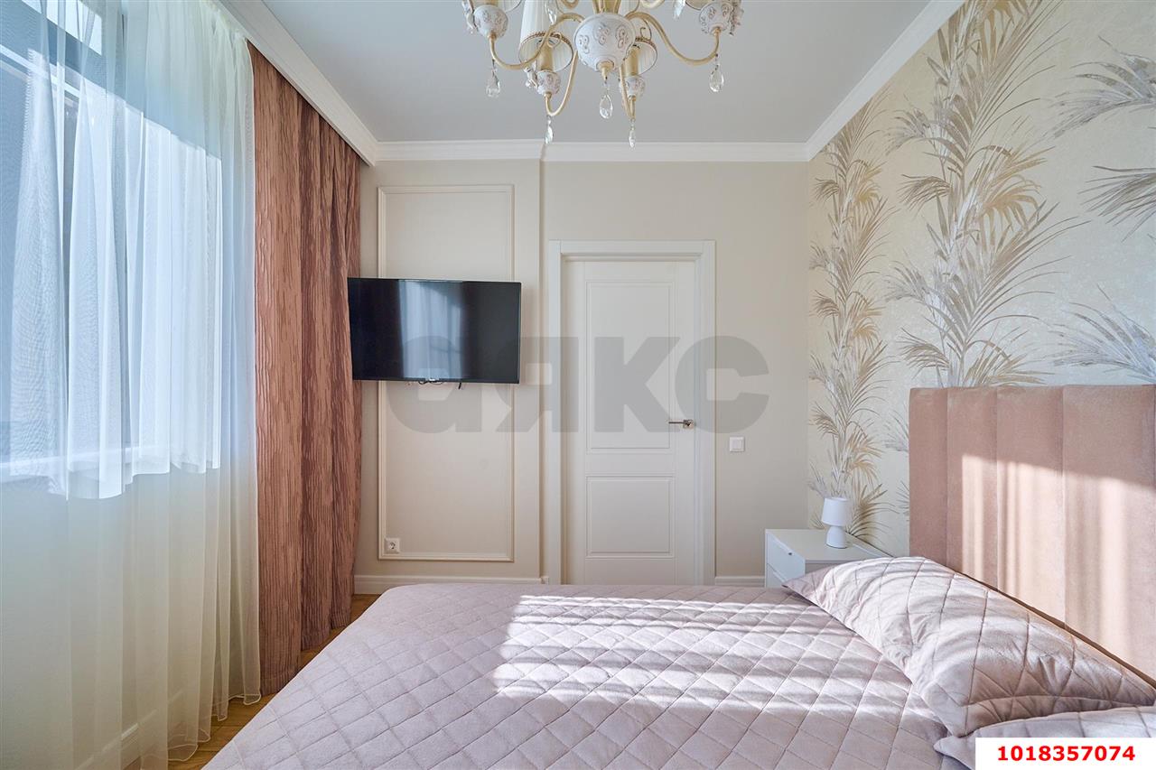 Фото №11: 1-комнатная квартира <span class="whitespace-nowrap">50 м²</span>, <span class="whitespace-nowrap">5/25 эт.</span> - Краснодар, Западный внутригородской округ, Фестивальный, мкр. ЖК Тургенев, ул. Дальняя, 8к1