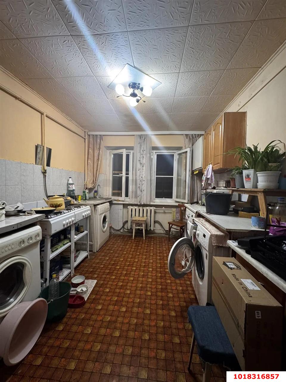 Фото №4: Комната <span class="whitespace-nowrap">17 м²</span>, <span class="whitespace-nowrap">1/4 эт.</span> - Краснодар, Карасунский внутригородской округ, мкр. Хлопчато-бумажный Комбинат, ул. Бородина, 18
