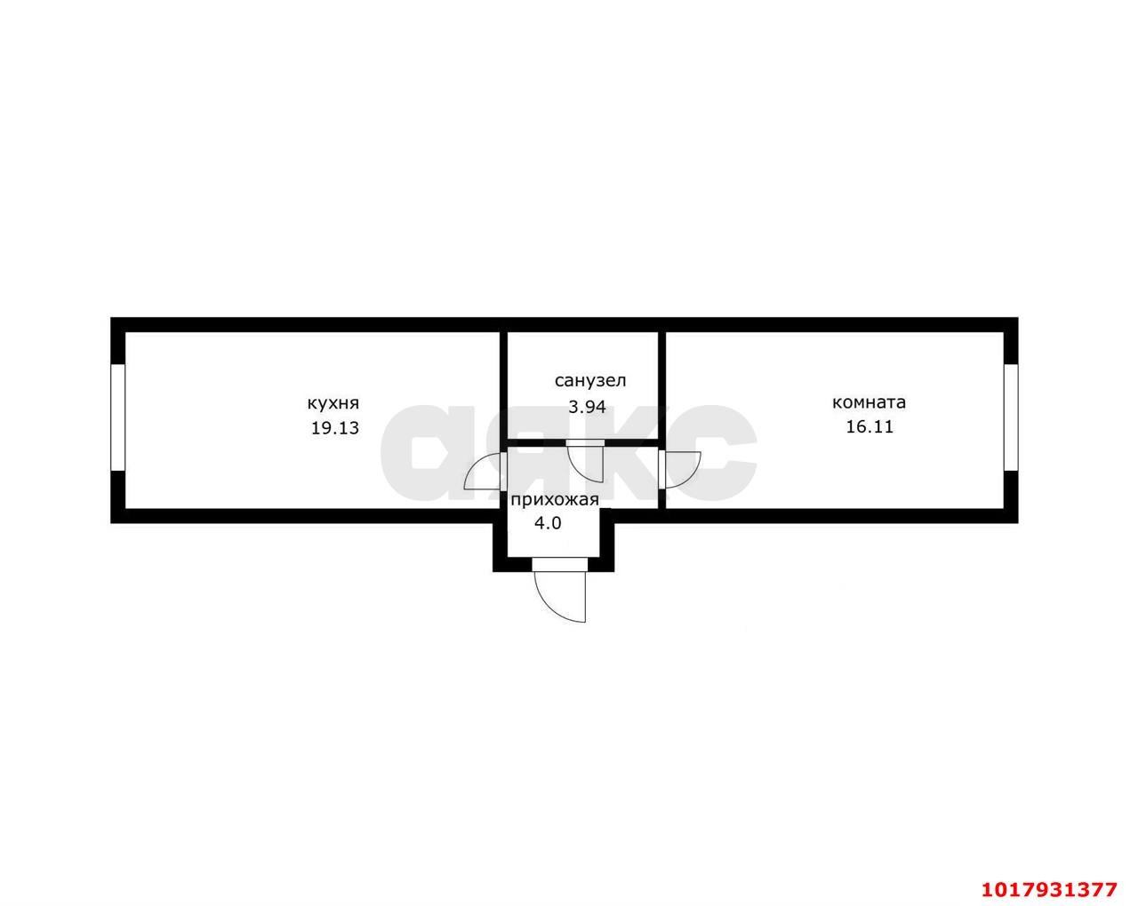 Фото №6: 1-комнатная квартира <span class="whitespace-nowrap">44 м²</span>, <span class="whitespace-nowrap">16/16 эт.</span> - Краснодар, Прикубанский внутригородской округ, мкр. ЖК Самолёт-6, ул. Ивана Беличенко, 86к1