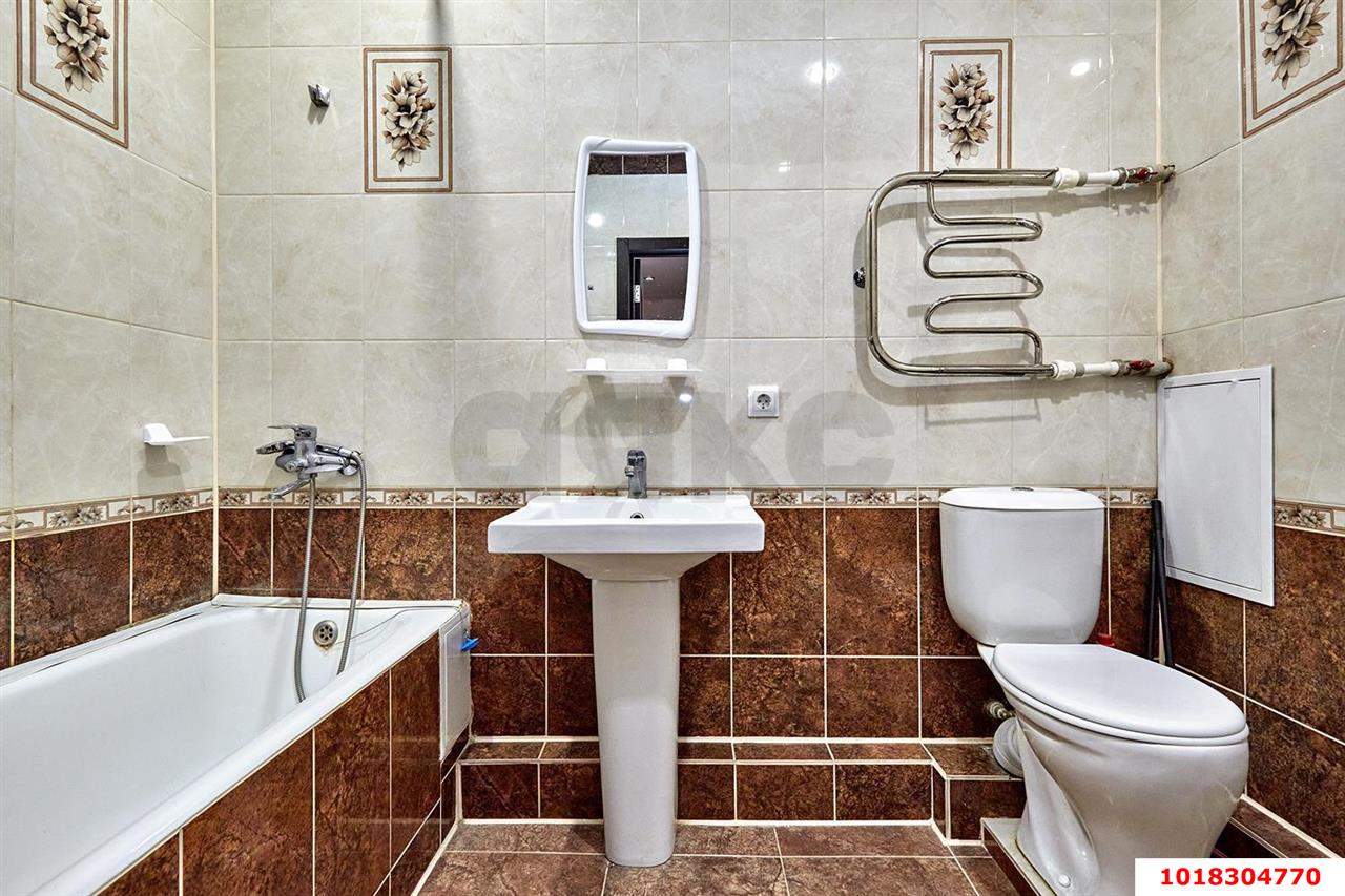 Фото №6: 1-комнатная квартира <span class="whitespace-nowrap">40 м²</span>, <span class="whitespace-nowrap">11/16 эт.</span> - Краснодар, Прикубанский внутригородской округ, 2-я Площадка, мкр. жилой комплекс Кремлёвские Ворота, ул. Кореновская, 2к3