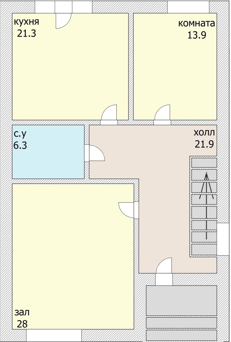 Фото №20: Дом 165 м² + 3.3 сот. - Яблоновский, ул. Российская, 14