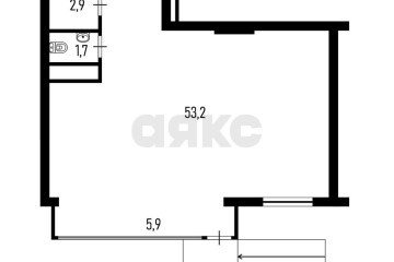 Фото №5: Торговое помещение 64 м² - Краснодар, мкр. жилой комплекс Три Кита, ул. Московская, 131к2