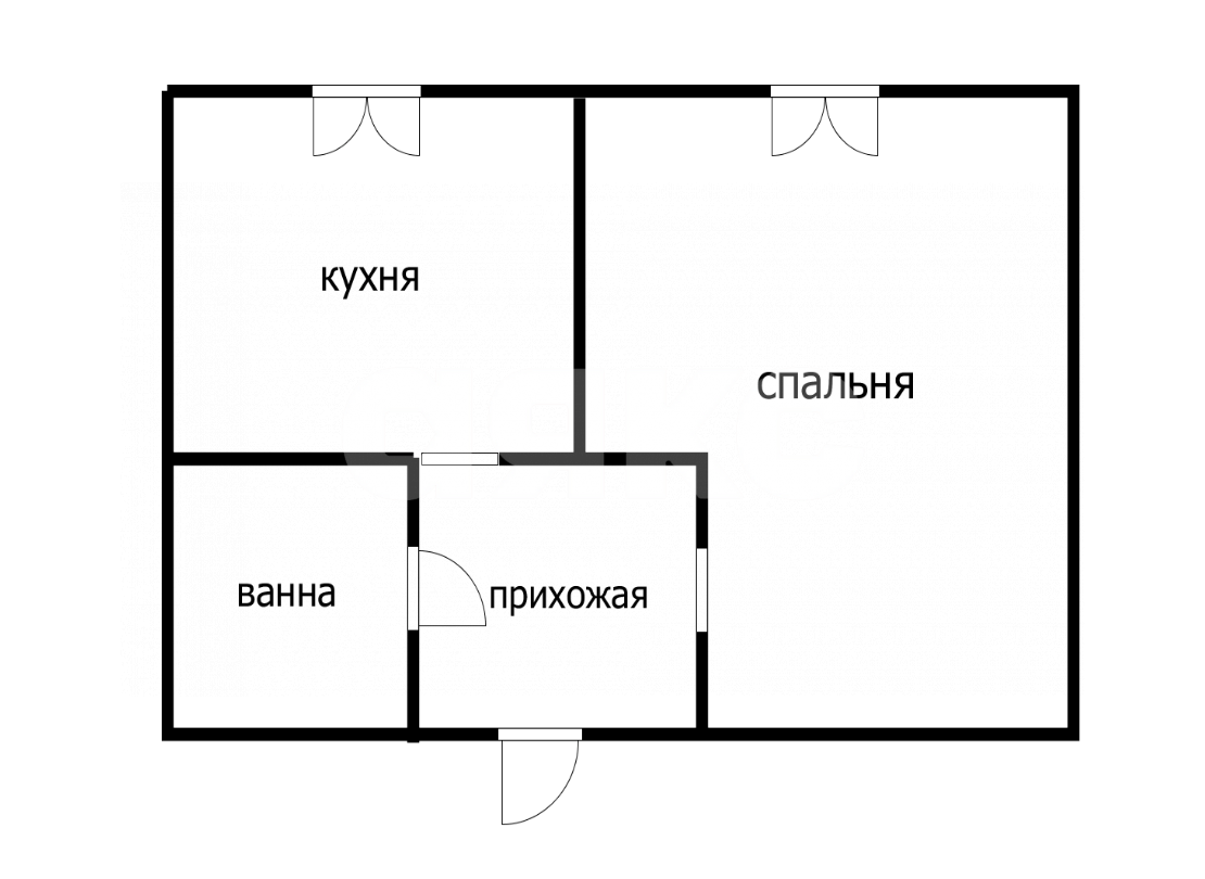 Фото №4: 1-комнатная квартира 21 м² - Майкоп, квартал Птичник, ул. 3-го Интернационала, 445