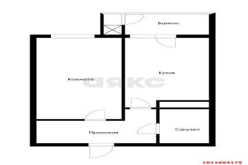 Фото №5: 1-комнатная квартира 35 м² - Краснодар, мкр. жилой комплекс Мой Город, ул. Западный Обход, 39