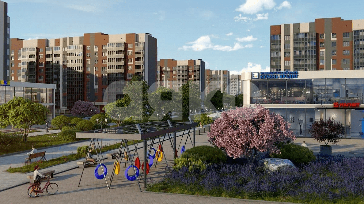 Фото №8: 1-комнатная квартира 38 м² - Майкоп, 