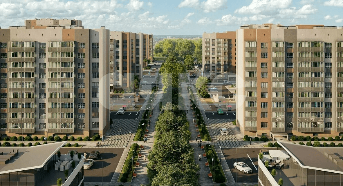 Фото №4: 2-комнатная квартира 59 м² - Майкоп, ул. Олега Цокова, 3