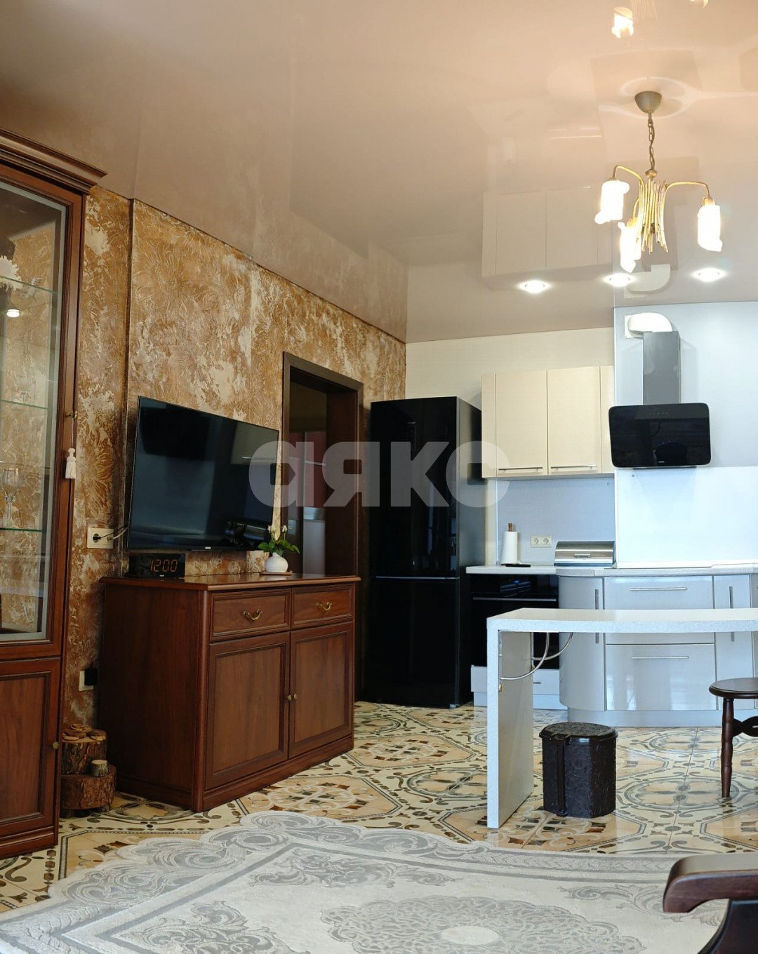 Фото №3: 1-комнатная квартира 54 м² - Анапа, жилой комплекс Трио, ул. Владимирская, 154к2