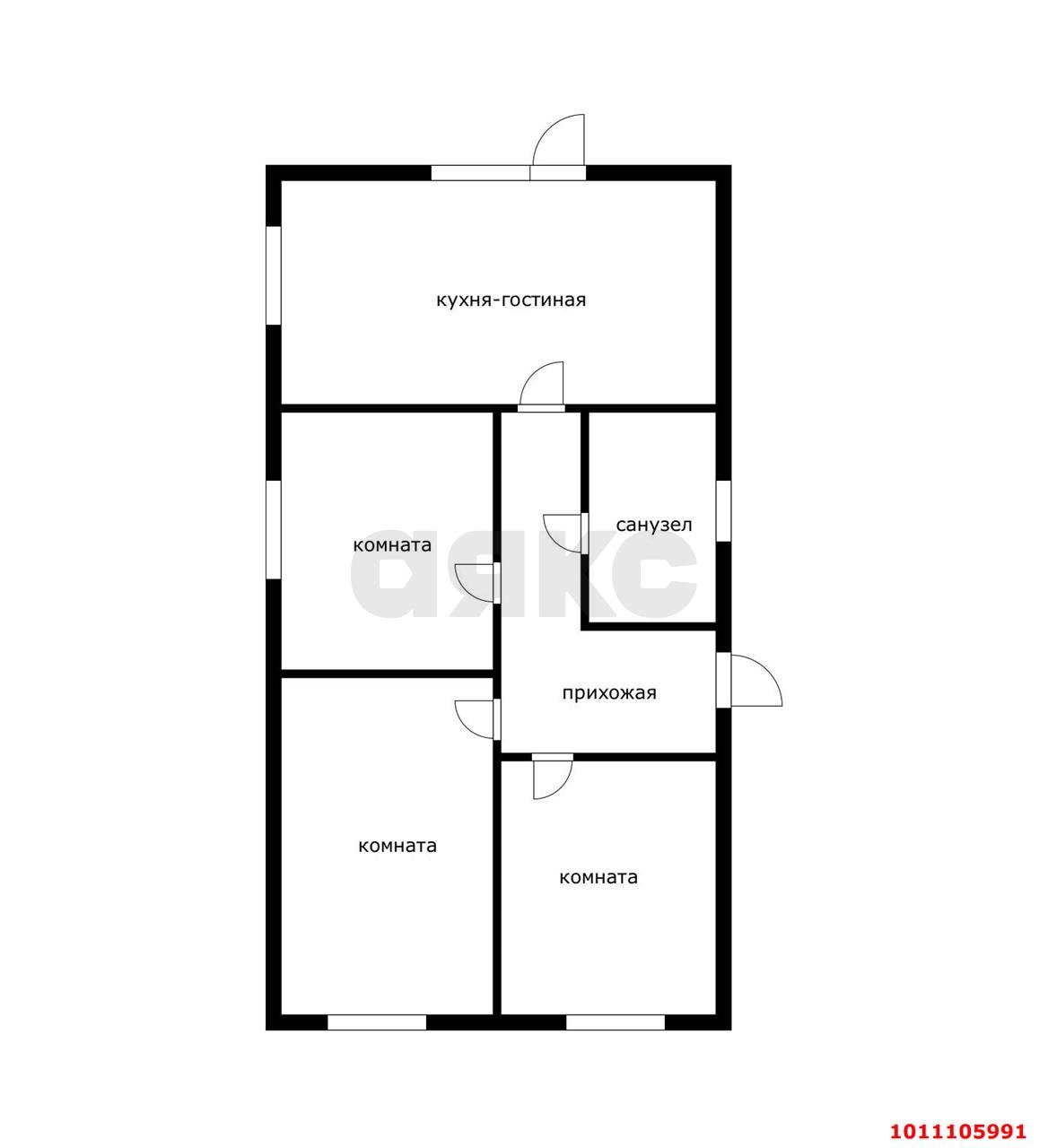 Фото №3: Дом 90 м² + 4 сот. - Лазурный, ул. Льва Кассиля, 36