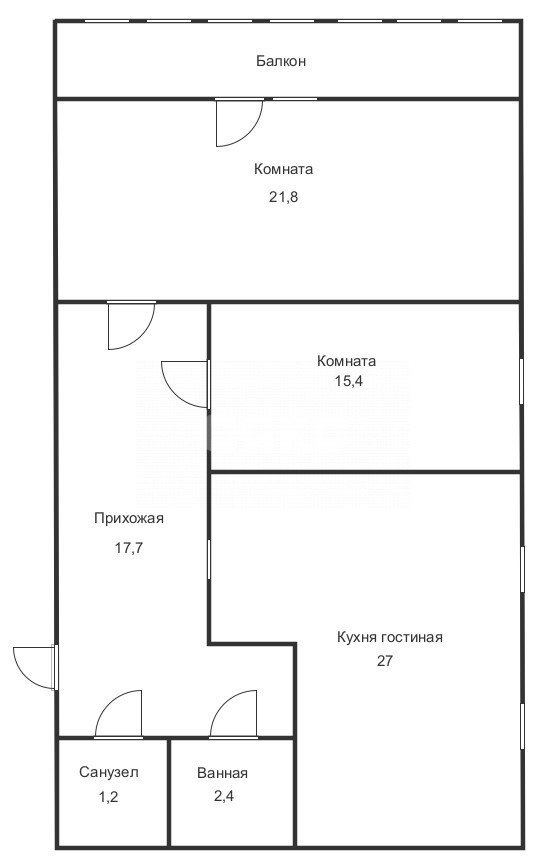 Фото №34: 2-комнатная квартира 85 м² - Геленджик, Магилат, ул. Сурикова, 42