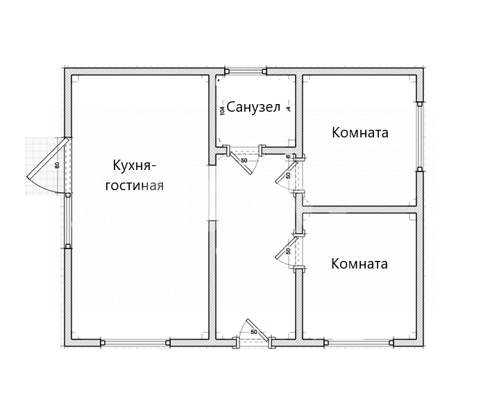 Фото №34: Дом 80 м² + 13 сот. - Ахтанизовская, ул. Советская