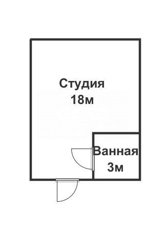 Фото №8: Студия 21 м² - Геленджик, ул. Советская, 77