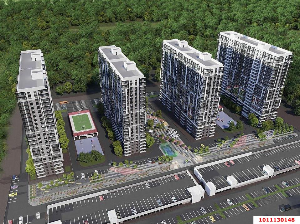 Фото №7: 1-комнатная квартира 38 м² - Краснодар, жилой комплекс Отражение, ул. Конгрессная, 41