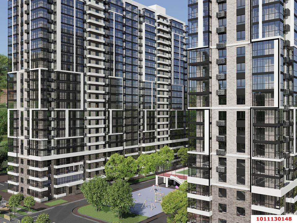 Фото №5: 1-комнатная квартира 38 м² - Краснодар, жилой комплекс Отражение, ул. Конгрессная, 41