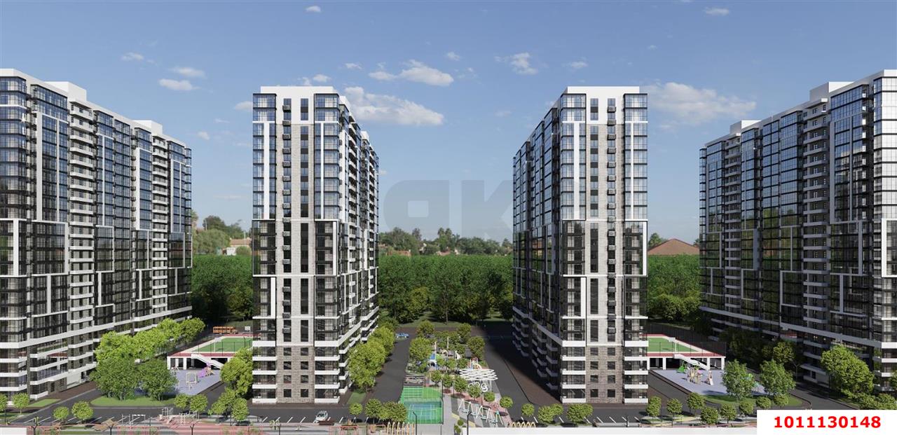 Фото №6: 1-комнатная квартира 38 м² - Краснодар, жилой комплекс Отражение, ул. Конгрессная, 41