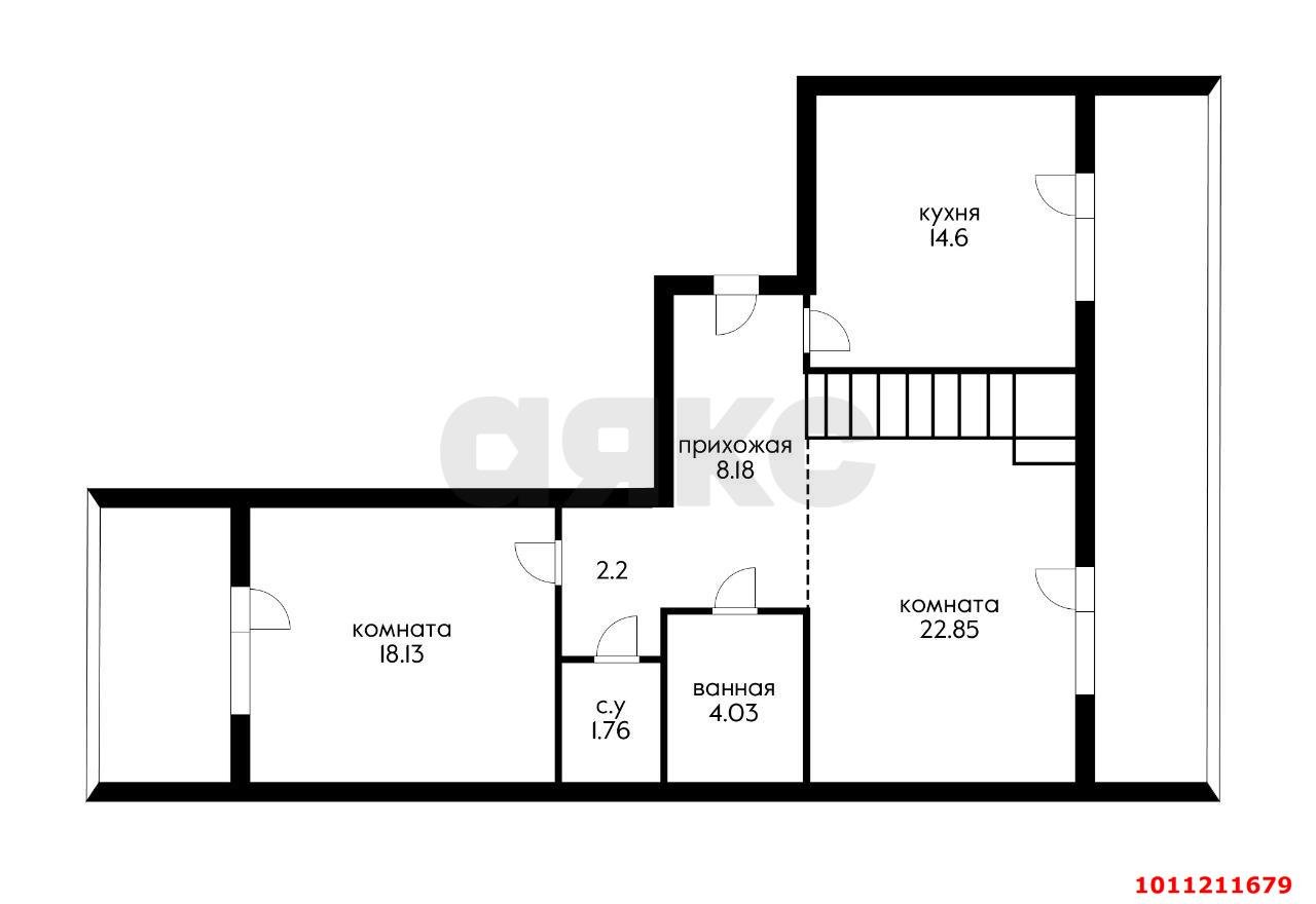 Фото №19: 5+-комнатная квартира 155 м² - Краснодар, Фестивальный, ул. Яна Полуяна, 17
