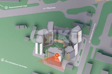 Фото №3: 2-комнатная квартира 42 м² - Москва, мкр. ЖК Архитектор, ул. Академика Волгина, 2