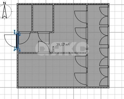 Фото №8: 1-комнатная квартира 34 м² - Воскресенск, Цемгигант, ул. Беркино, 1