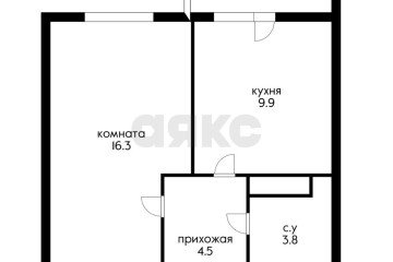 Фото №2: 1-комнатная квартира 35 м² - Краснодар, мкр. жилой комплекс Южане, ул. Даниила Смоляна, 65к1