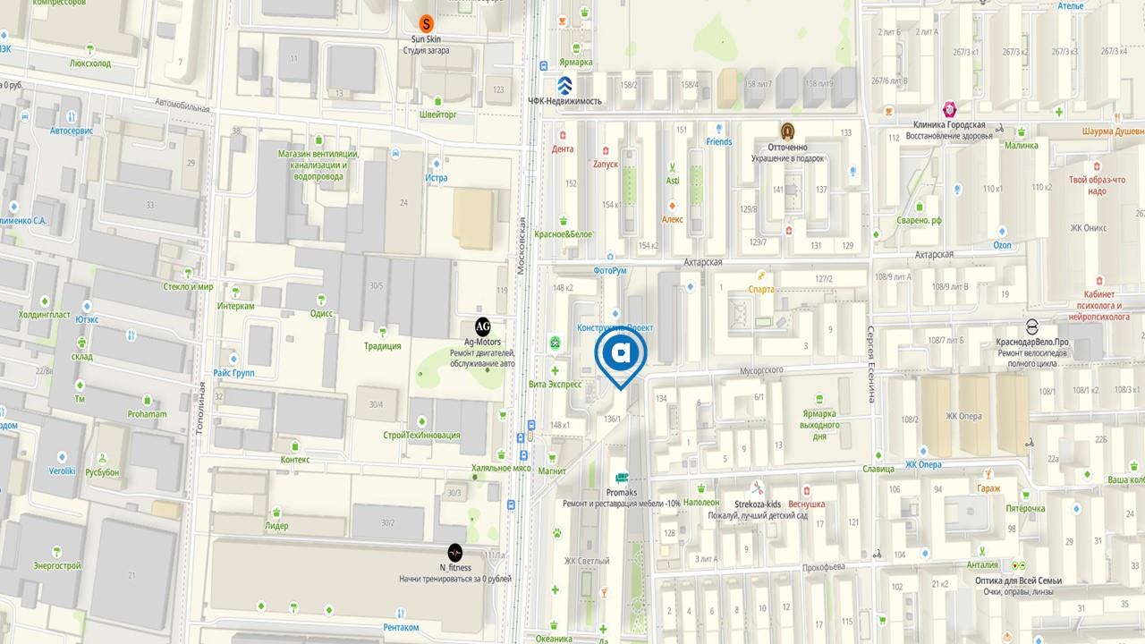 Фото №2: Коммерция 65 м² - Краснодар, Прикубанский внутригородской округ, мкр. Музыкальный, ул. имени Мусоргского М.П., 1/4