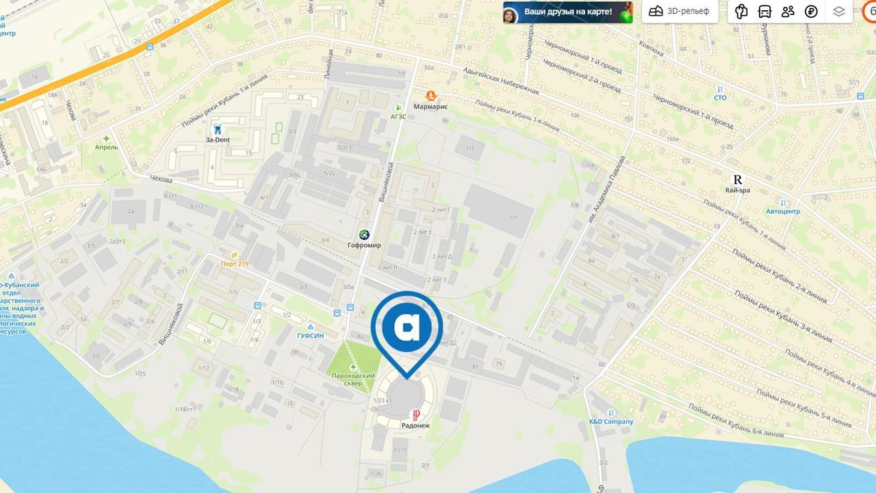 Фото №19: Коммерция 210 м² - Краснодар, Центральный внутригородской округ, Дубинка, жилой комплекс Радонеж, мкр. Черёмушки, ул. Вишняковой, 1/23к2