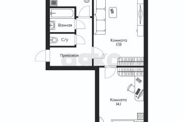 Фото №1: 2-комнатная квартира 45 м² - Краснодар, мкр. Гидростроителей, ул. Игнатова, 47
