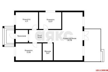 Фото №2: Дом 98 м² - Политехник, мкр. Прикубанский внутригородской округ, ул. Огородная, 106