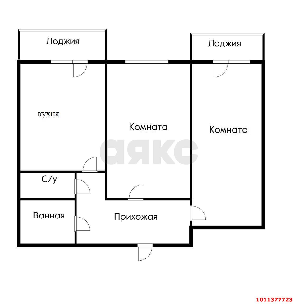 Фото №3: 2-комнатная квартира 60 м² - Краснодар, жилой комплекс Премьера, ул. Автолюбителей, 1/7к3