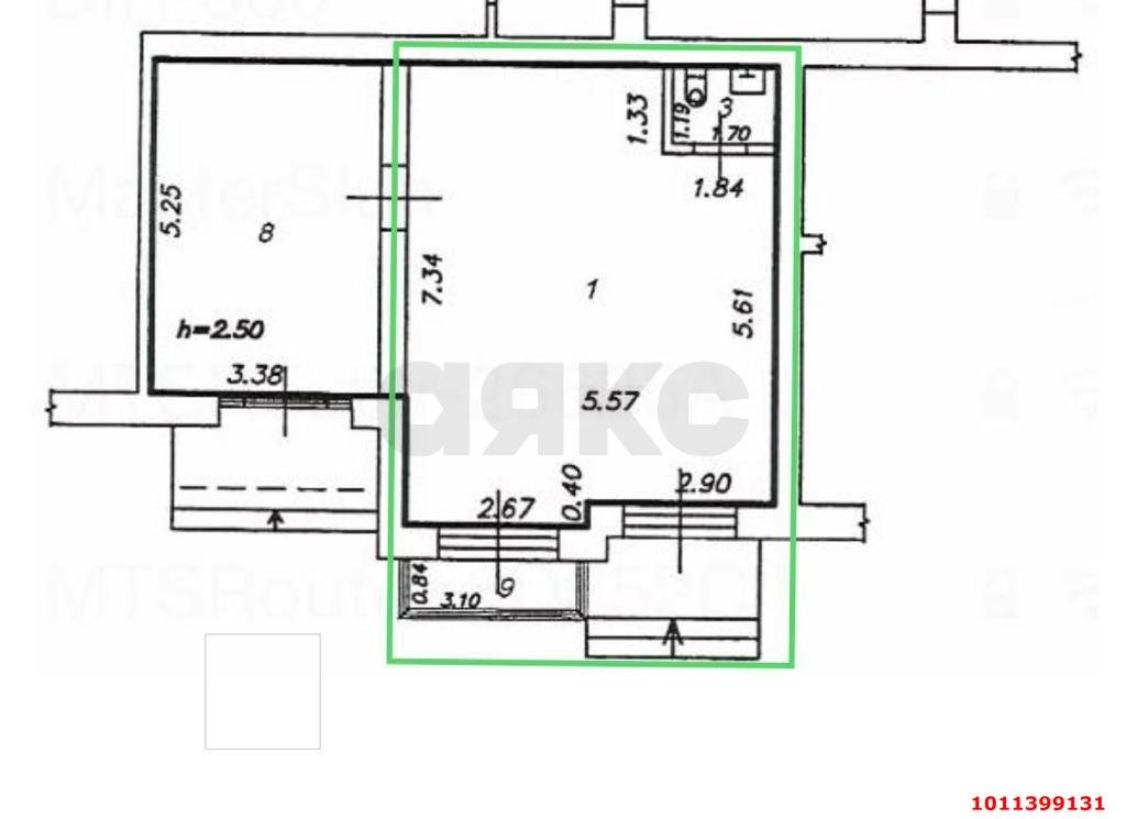 Фото №6: Торговое помещение 50 м² - Краснодар, Краевая Клиническая Больница, ул. 1 Мая, 186