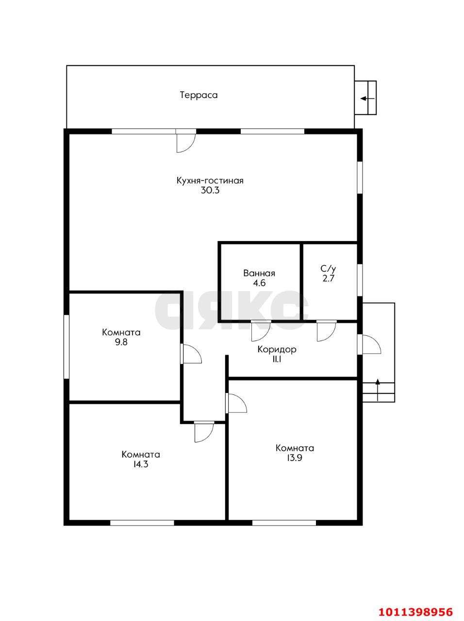 Фото №2: Дом 86 м² + 3 сот. - Старокорсунская, ул. 7-я Викторианская, 15