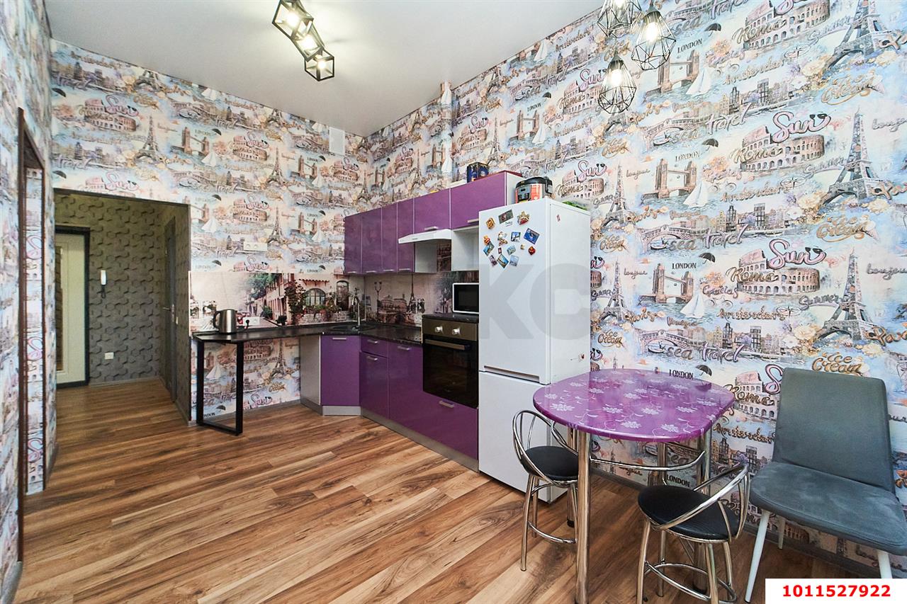 Фото №2: 1-комнатная квартира 48 м² - Краснодар, Молодёжный, Прикубанский внутригородской округ, мкр. жилой комплекс Дуэт, ул. Душистая, 77