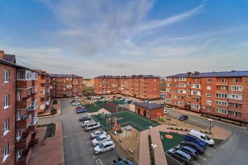 Фото №1: 1-комнатная квартира 35 м² - Новая Адыгея, мкр. жилой комплекс Мега, ул. Бжегокайская, 90/3к4