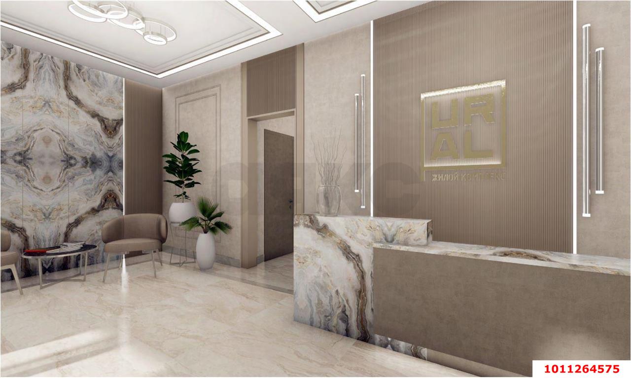 Фото №3: 1-комнатная квартира 45 м² - Краснодар, Камвольно-суконный Комбинат, ул. Уральская, 87/6