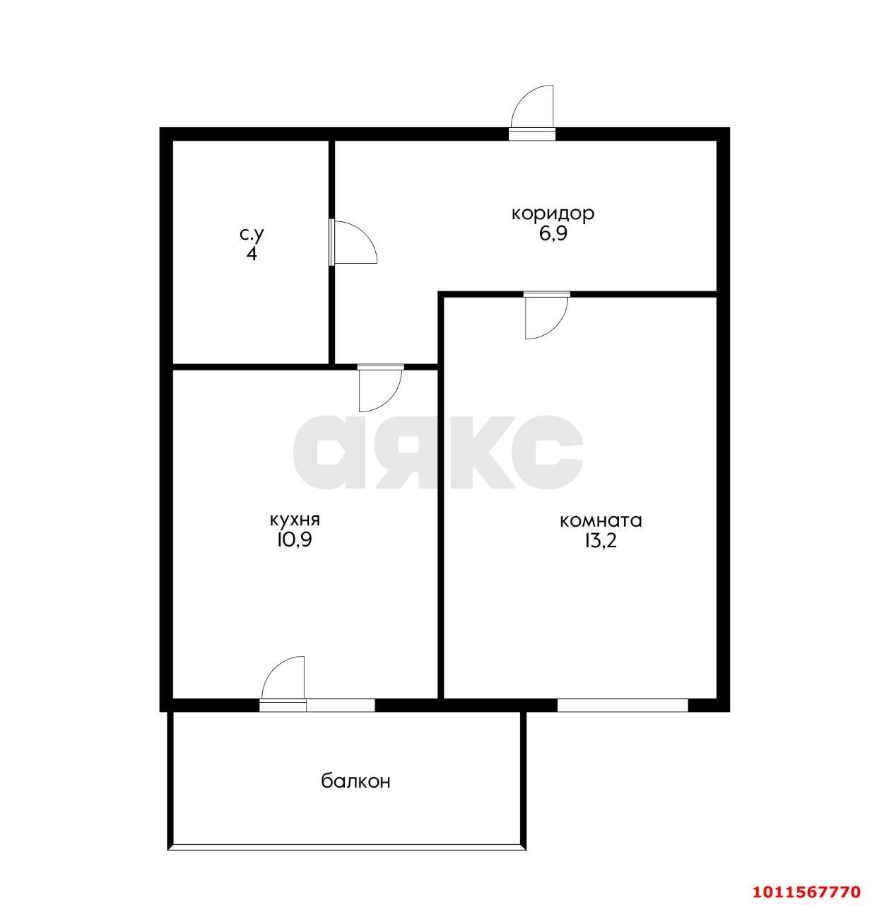 Фото №3: 1-комнатная квартира 36 м² - Краснодар, Прикубанский внутригородской округ, мкр. жилой комплекс Зелёный театр, ул. Западный Обход, 39/1к2