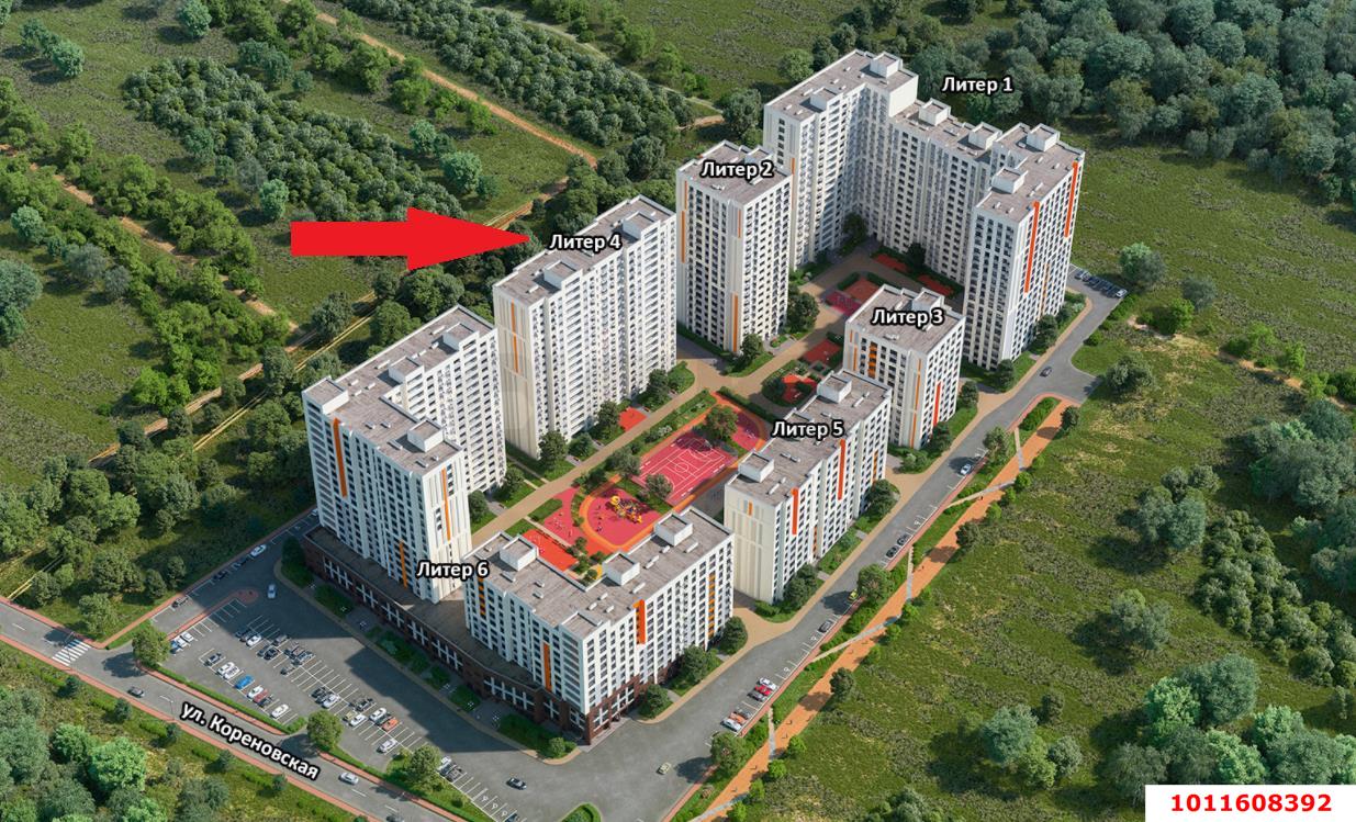 Фото №7: 2-комнатная квартира 51 м² - Краснодар, Прикубанский внутригородской округ, мкр. жилой комплекс Новелла, ул. Питерская, 40к1