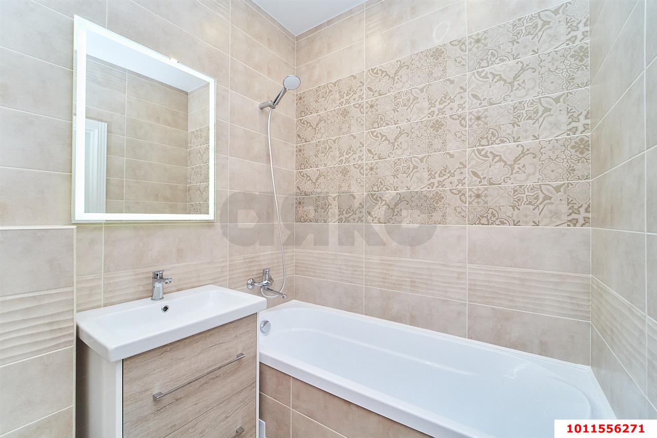 Фото №9: 1-комнатная квартира 45 м² - Краснодар, жилой комплекс Цветы, ул. Круговая, 4Вк7