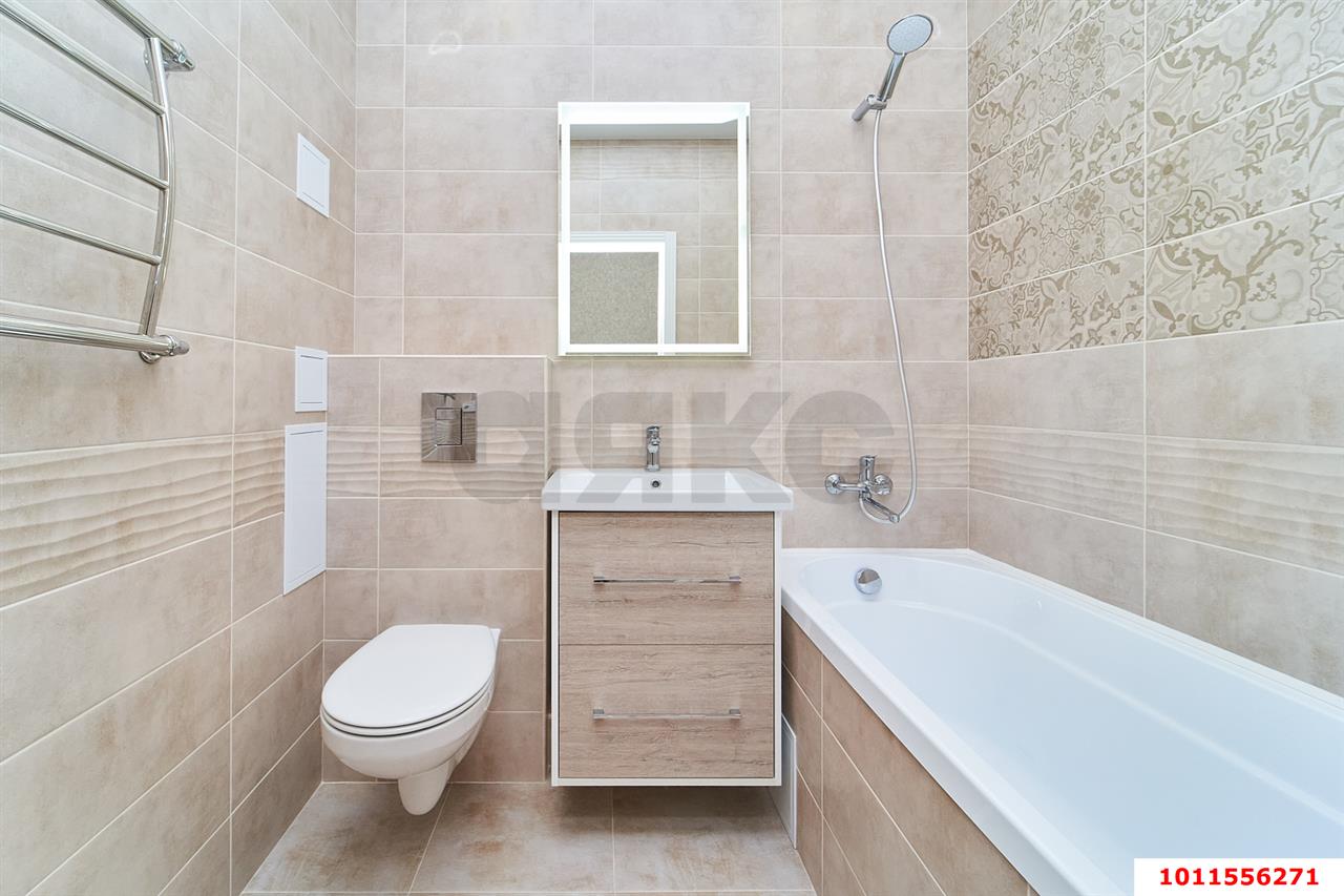 Фото №8: 1-комнатная квартира 45 м² - Краснодар, ЖК Цветы, Прикубанский внутригородской округ, Фестивальный, мкр. жилой комплекс Цветы, ул. Круговая, 4Вк7